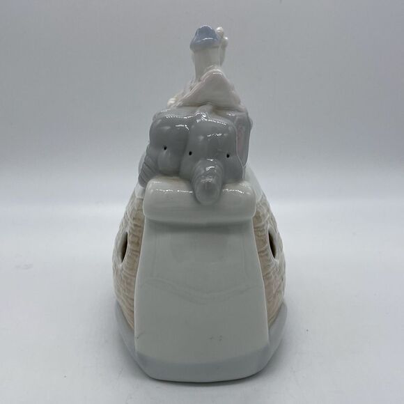 Vintage Enesco 1989 Noah’s Ark “Talk To The Animals” Ceramic Music Box - Picture 5 of 10